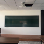 Bảng Từ Xanh Khung Tối Giản Màu Cà Phê
