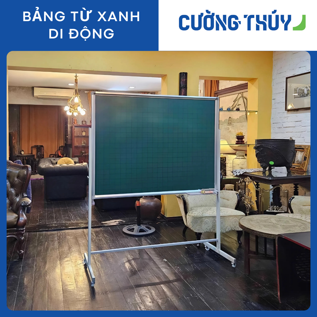Bảng Từ Xanh Di Động 1 Mặt
