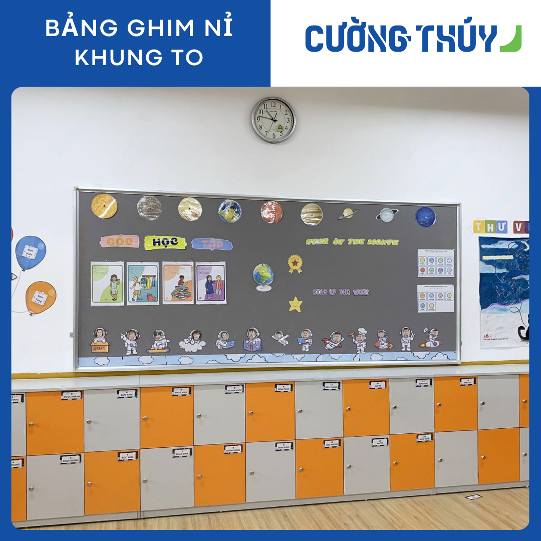 Bảng Ghim Cố Định Khung To CT16