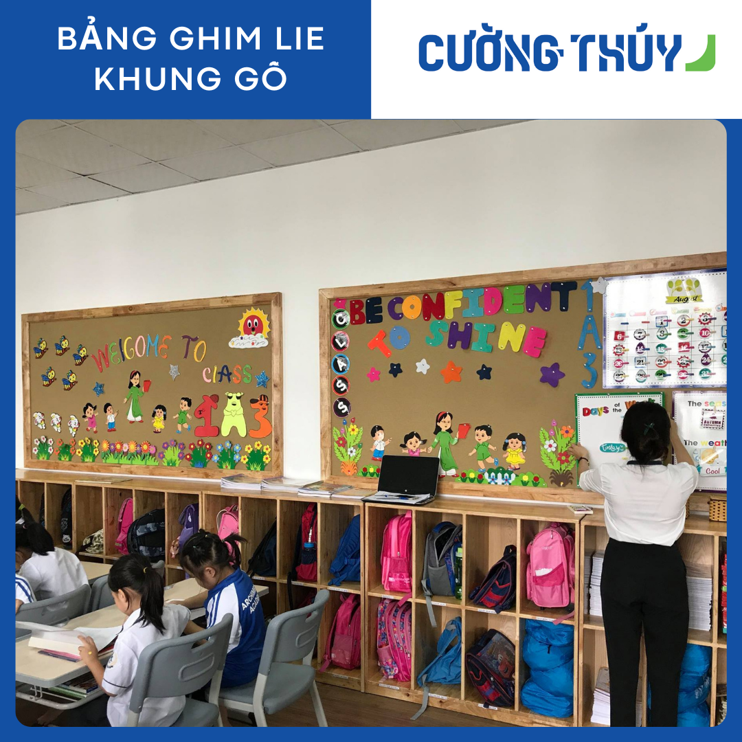 Bảng Lie Khung Gỗ
