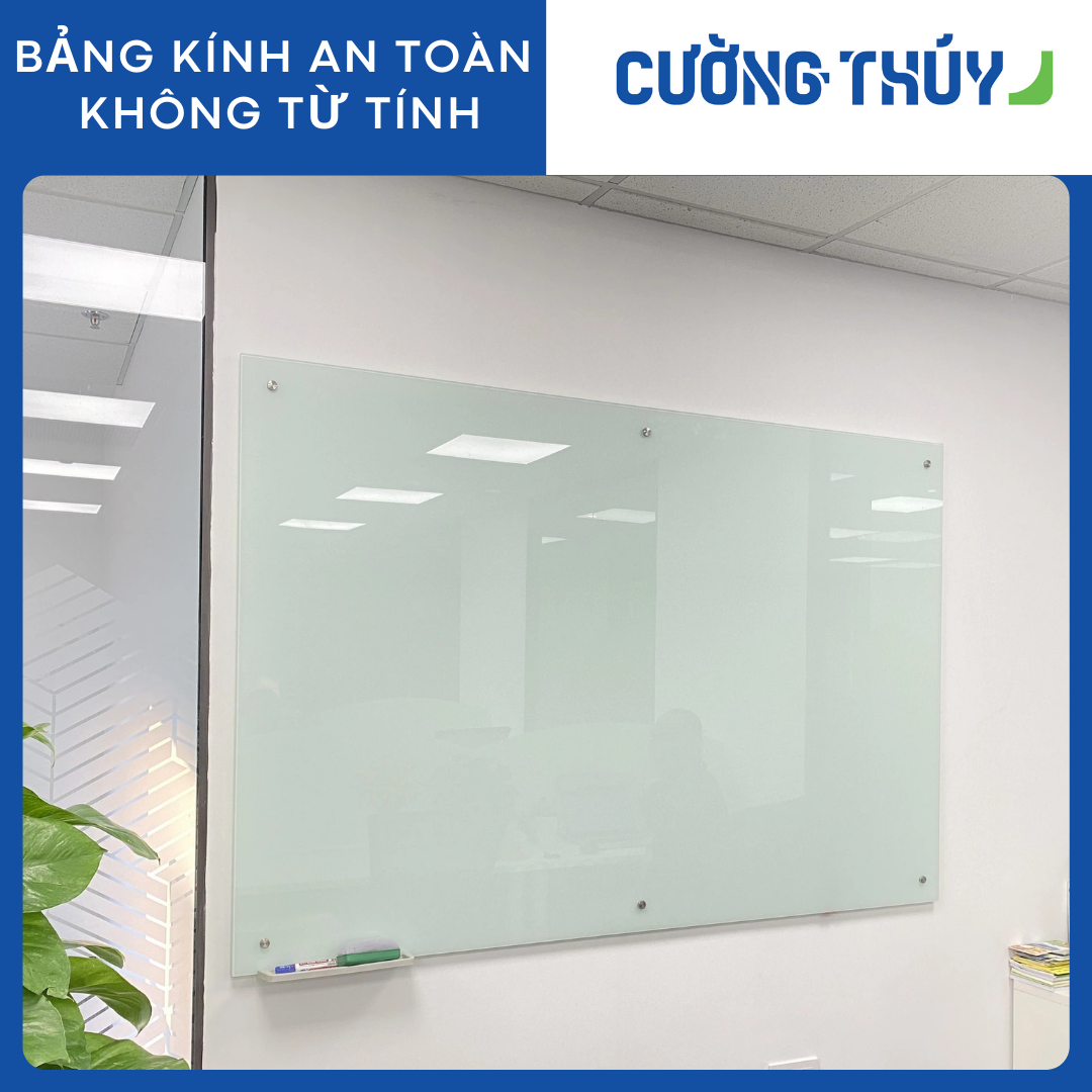 Bảng Kính Không Từ Tính Crystal Clear