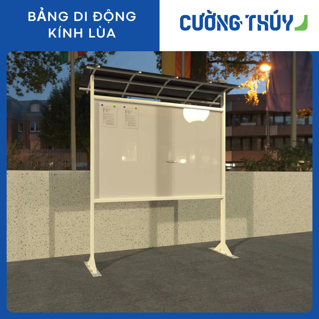 Bảng Thông Tin Kính Lùa Di Động ( Bảng tin ngoài trời)